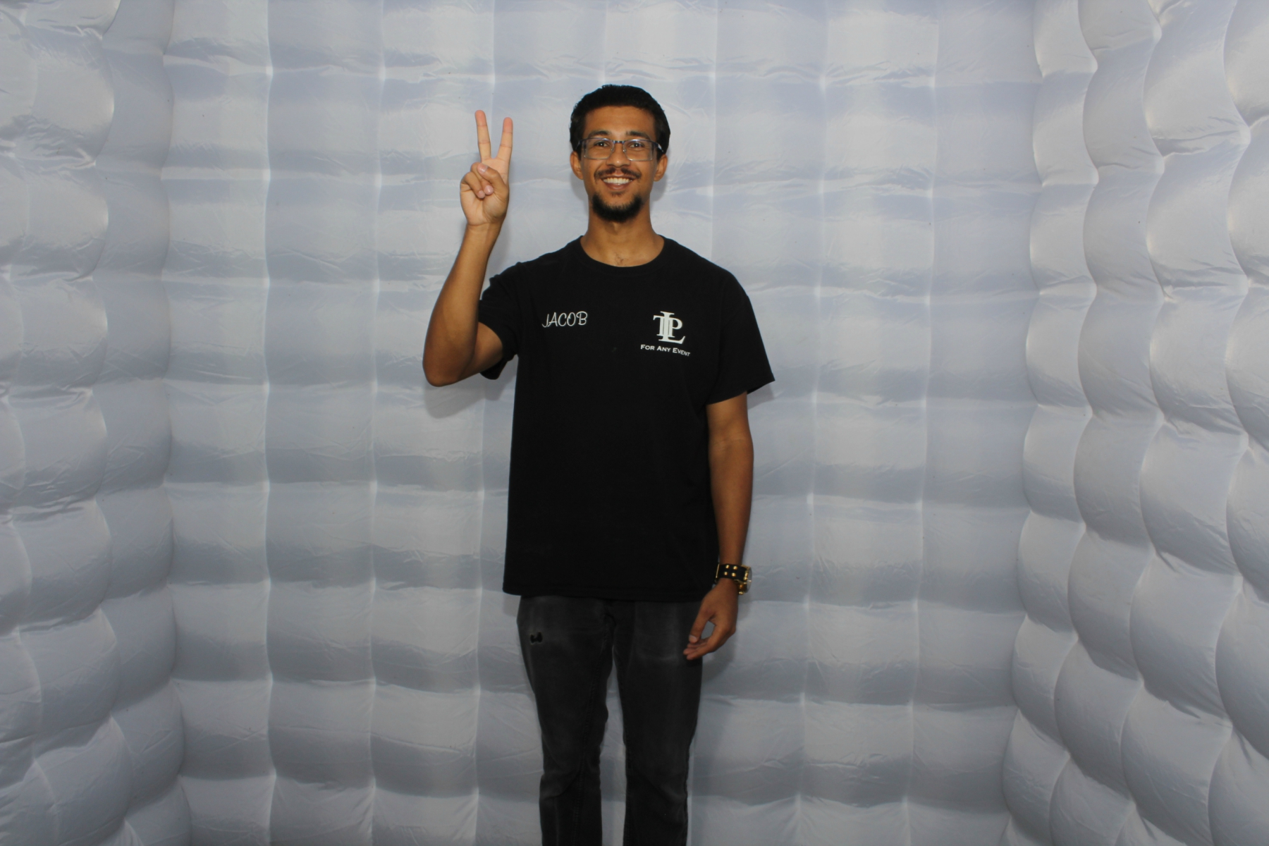 Jacob our photo booth team member